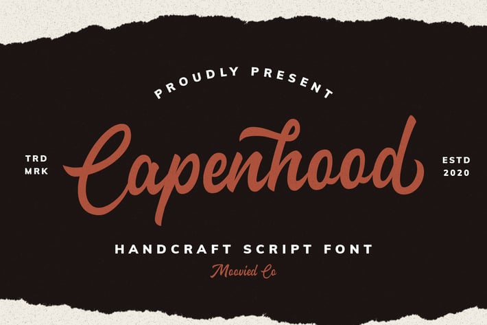 Capenhood HandLetter Font