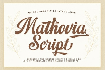 Mathovia Script