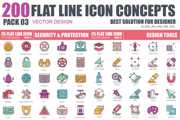Line icons