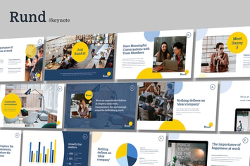 RUND - Modern Business Keynote Template