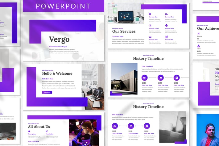 Vergo - Business Powerpoint Template
