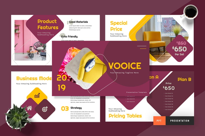Vooice Furniture Powepoint Presentation