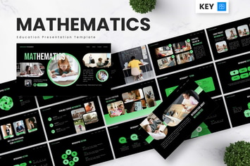 Mathematics - Education Keynote Templates