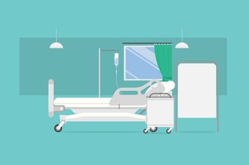Sickroom - Illustration Background