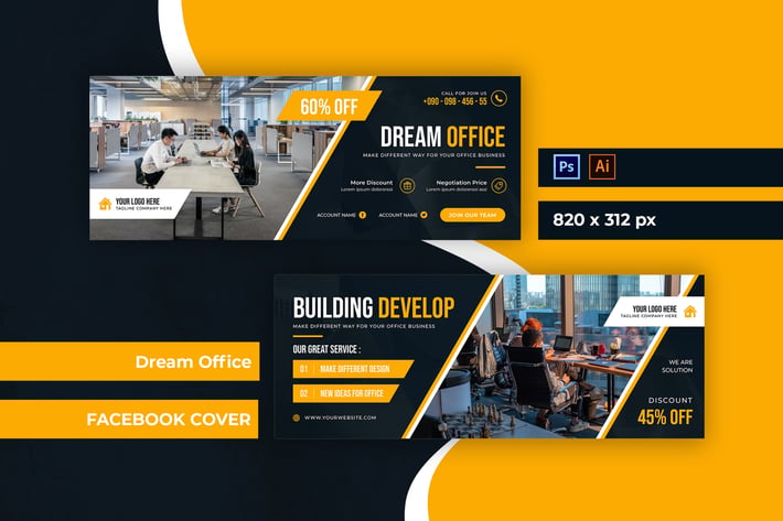 Dream Office Facebook Cover