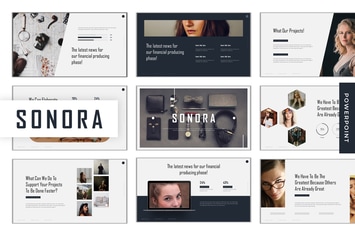 Sonora - Powerpoint Template