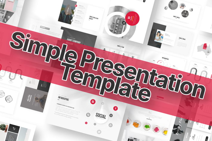 Simple Minimalist Powerpoint Template