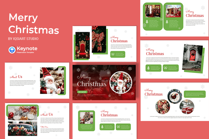 Marry Christmas - Keynote Template