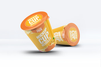 Instant Food Cup Mock-Up