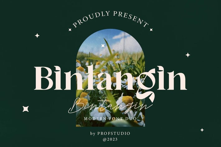Bintangin - Modern Font Duo