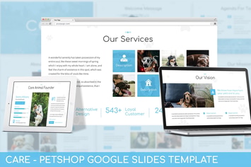 Care - PetShop Google Slides Template