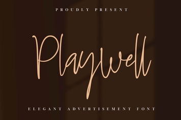 Playwell Business Signature Font
