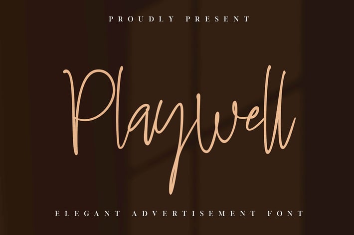 Playwell Business Signature Font