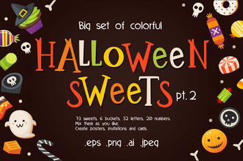 Halloween Vector Sweets
