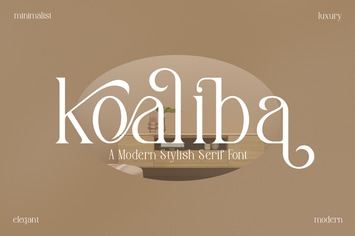 Koaliba Modern Stylish Serif Font