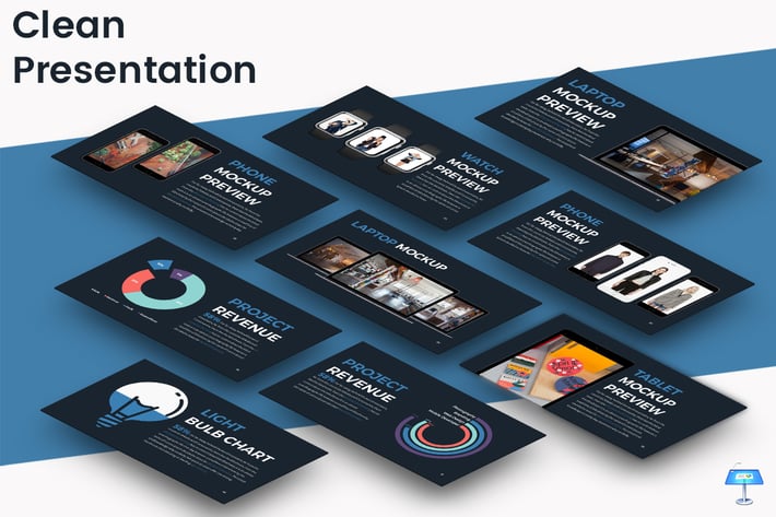 CLEAN - Keynote Presentation Template