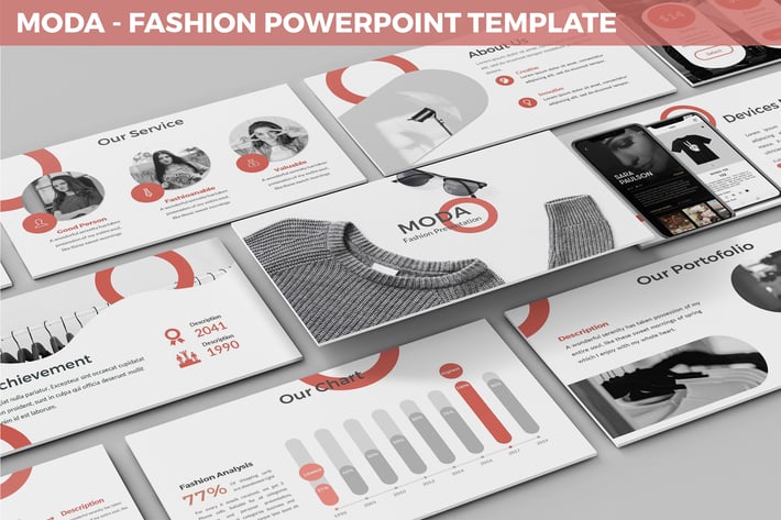 Moda - Fashion Powerpoint Template