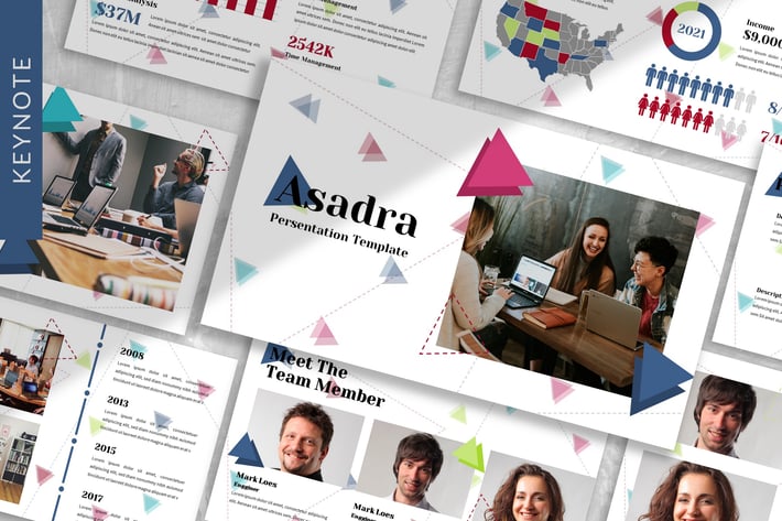 Asadra - Business Keynote Template