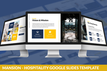 Mansion - Hospitality Google Slides Template