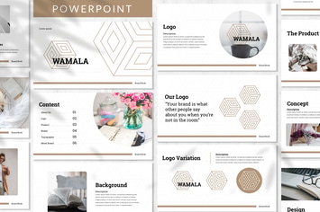 Wamala - Lookbook Powerpoint Template