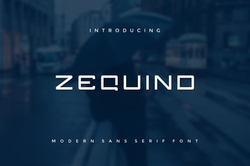 Zequind - Modern Sans Serif Font