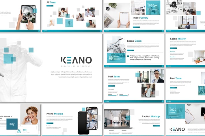 Keano - Business Keynote Template