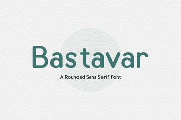 Bastavar - Modern Advertisement Font