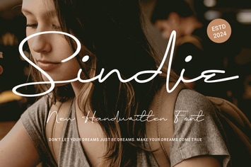 Sindie - New Script Font