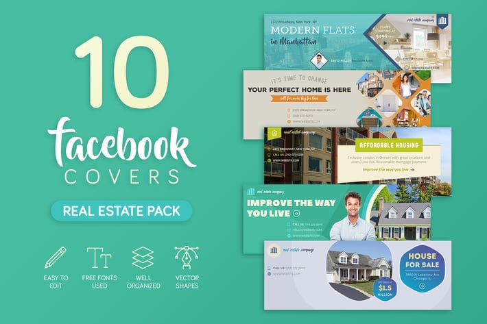 Real Estate Facebook Cover