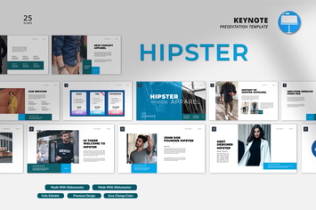Hipster Keynote Template 