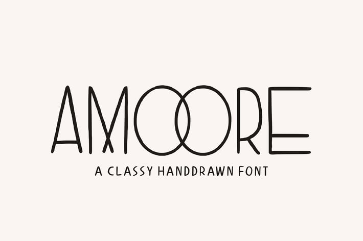 Amoore - A Classy Handdrawn