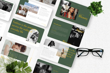 Bleauty - Fashion Keynote Template