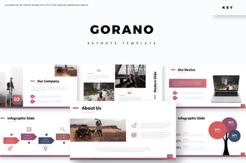 Gorano - Keynote Template