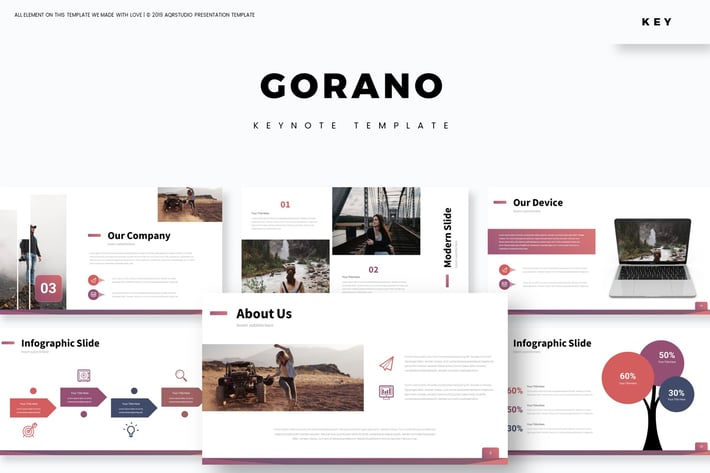 Gorano - Keynote Template