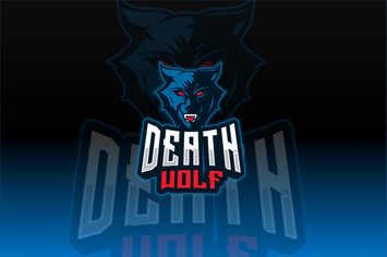 Death Wolf Sport and Esport Logo Template