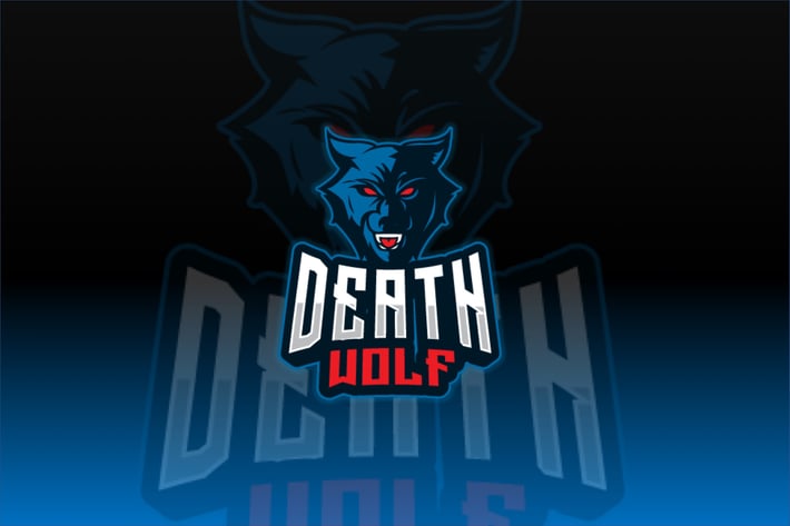 Death Wolf Sport and Esport Logo Template