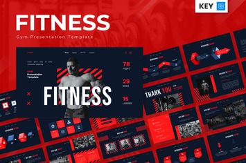 Fitness - GYM Keynote Templates