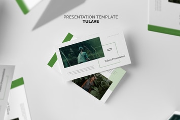 Tulave : Green Gradient Color Tone Keynote