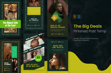 Big Deals | Pinterest Post Template