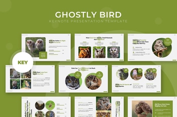 Ghostly Bird - Keynote Template