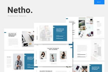 Netho - Networking Technology Keynote Template