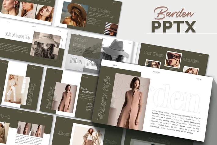 BARDEN - Powerpoint Template
