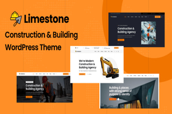 Limestone - Construction Building WordPress Theme