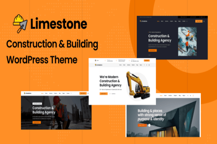 Limestone - Construction Building WordPress Theme