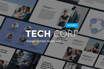 Tech Corp - Modern Keynote Template