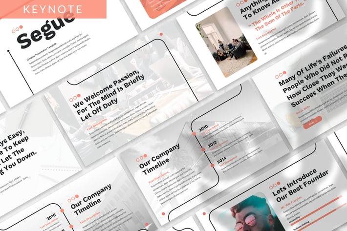 Segue - Business Keynote Template