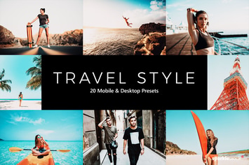 20 Travel Style Lightroom Presets & LUTs