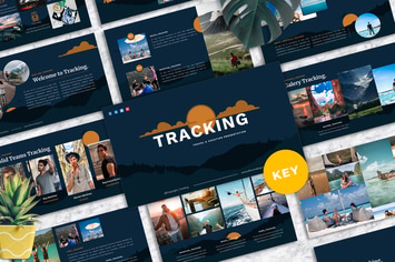 Tracking - Travel Keynote Template