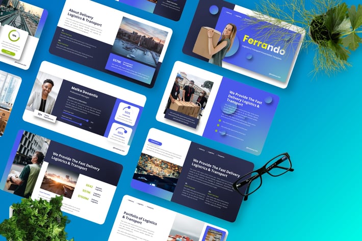 Ferrando - Logistics Powerpoint Template