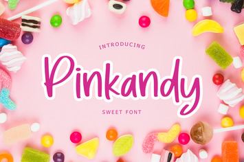 Pinkandy Sweet Kids Display Font
